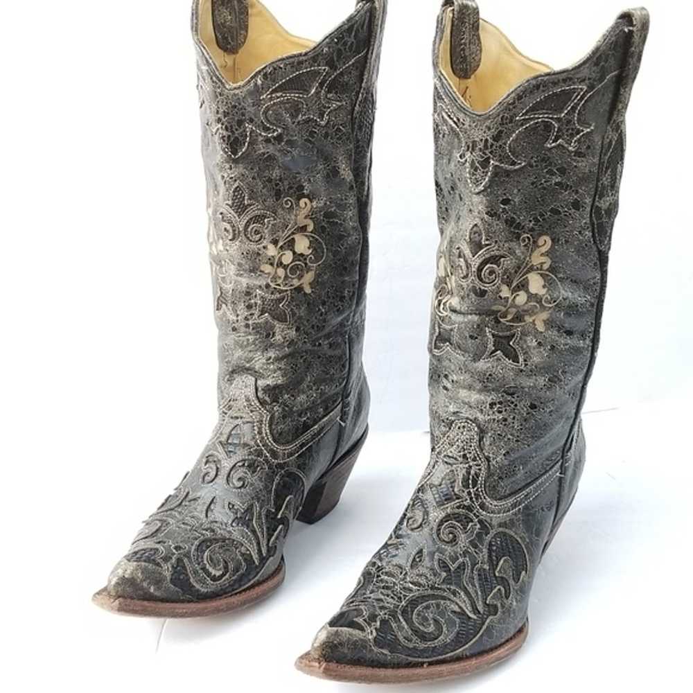 CORRAL Vintage cowboy western cowgirl boots - image 5