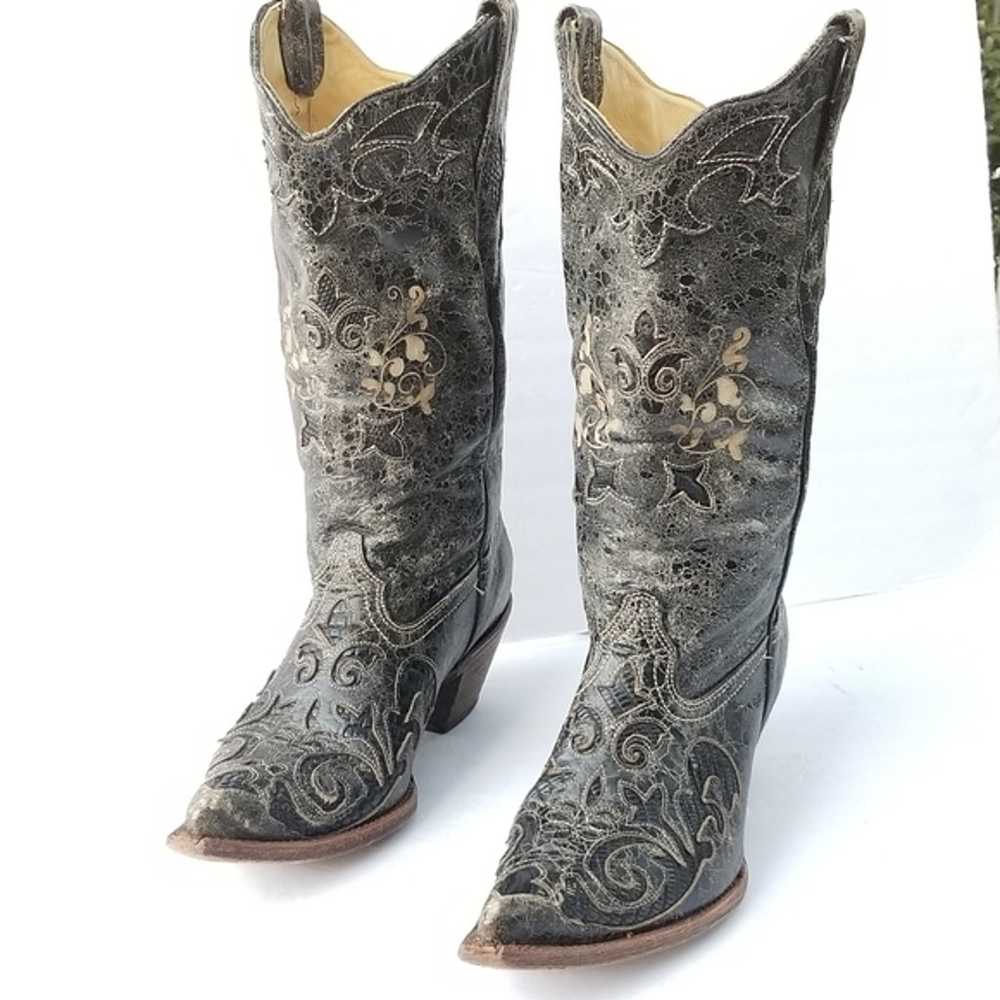 CORRAL Vintage cowboy western cowgirl boots - image 8