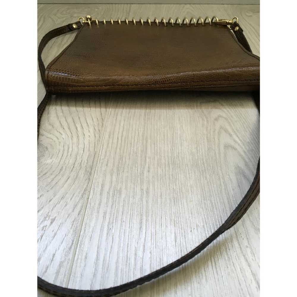 Non Signé / Unsigned Leather handbag - image 11