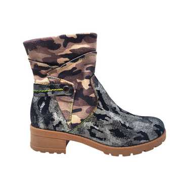 Spring Step L'ARTISTE Camo Fashion Boot Genuine L… - image 1