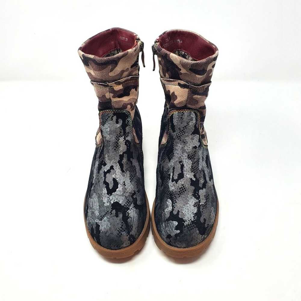 Spring Step L'ARTISTE Camo Fashion Boot Genuine L… - image 7