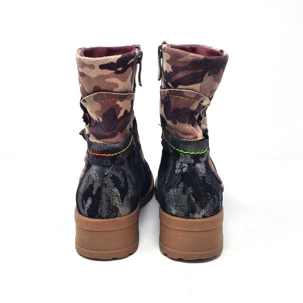 Spring Step L'ARTISTE Camo Fashion Boot Genuine L… - image 8