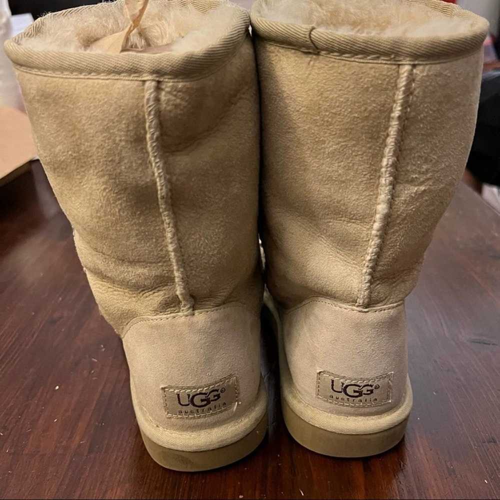 UGG Classic Short Boot Size 7 Sand - image 3