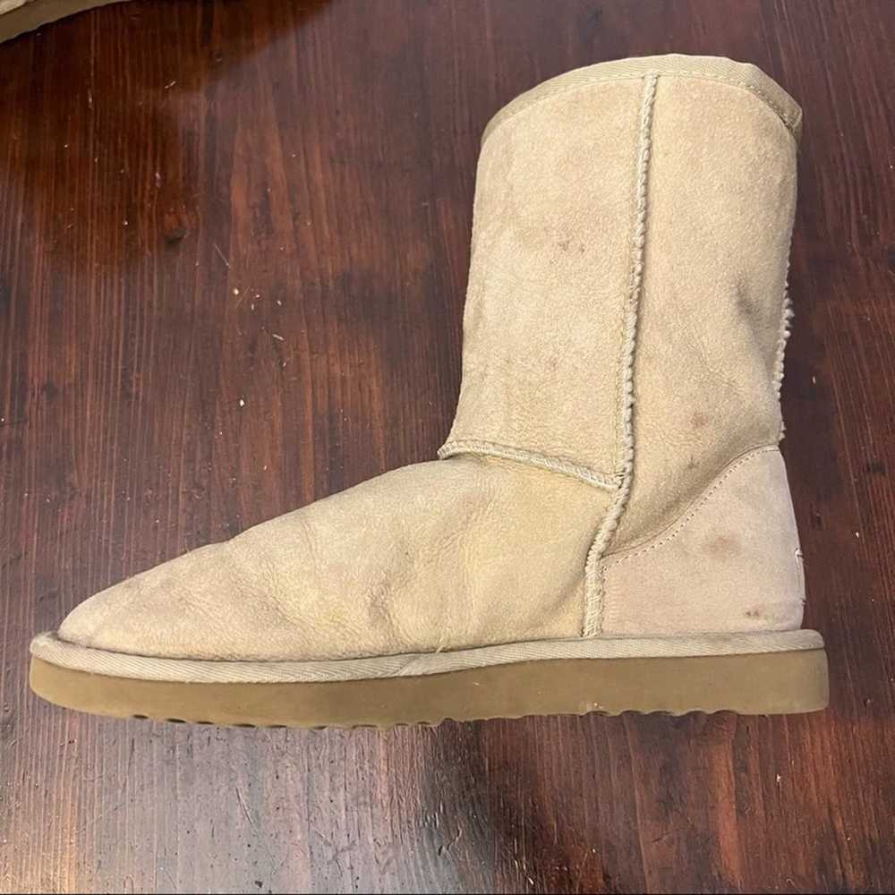 UGG Classic Short Boot Size 7 Sand - image 8