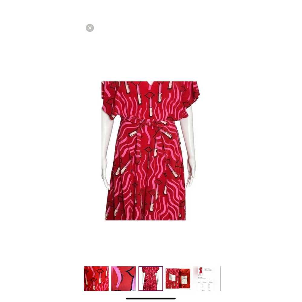 Valentino Garavani Silk mid-length dress - image 12