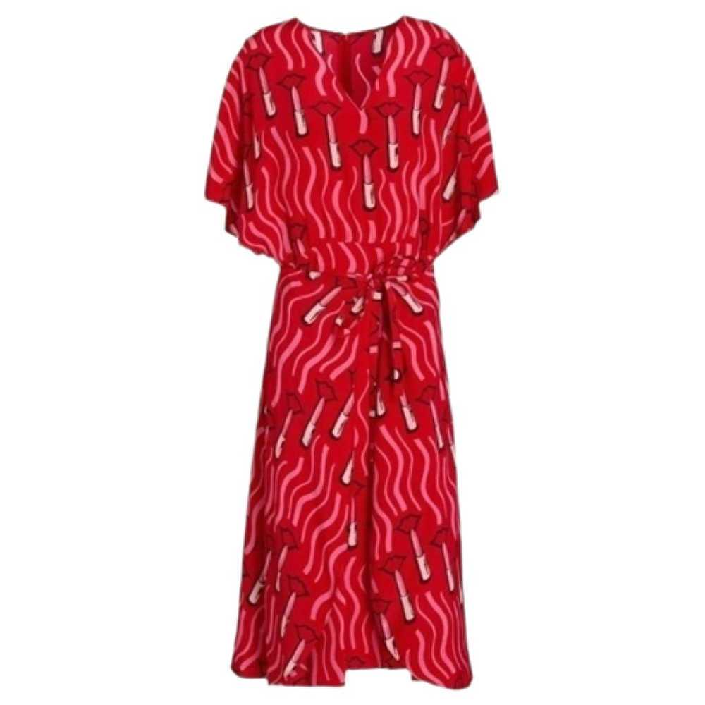 Valentino Garavani Silk mid-length dress - image 1