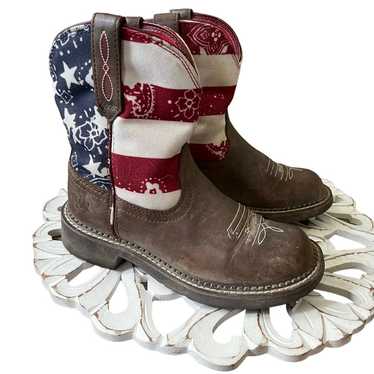 Ariat American Flag Western Cowboy Boots Women’s 6 - image 1