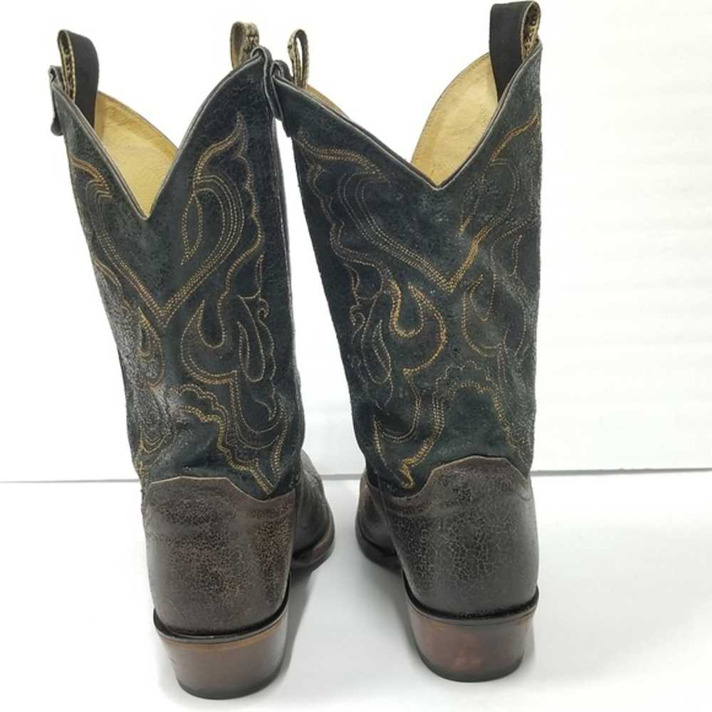 Justin Boots western cowgirl cowboy boots - image 9