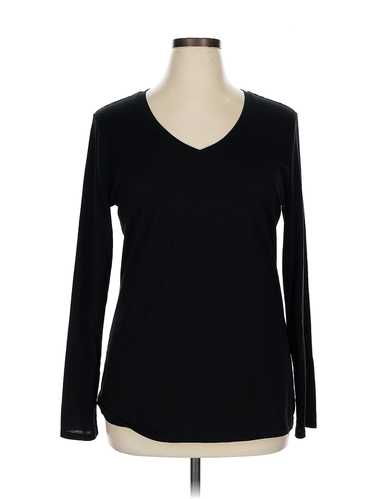 Lucy Women Black Long Sleeve T-Shirt XL