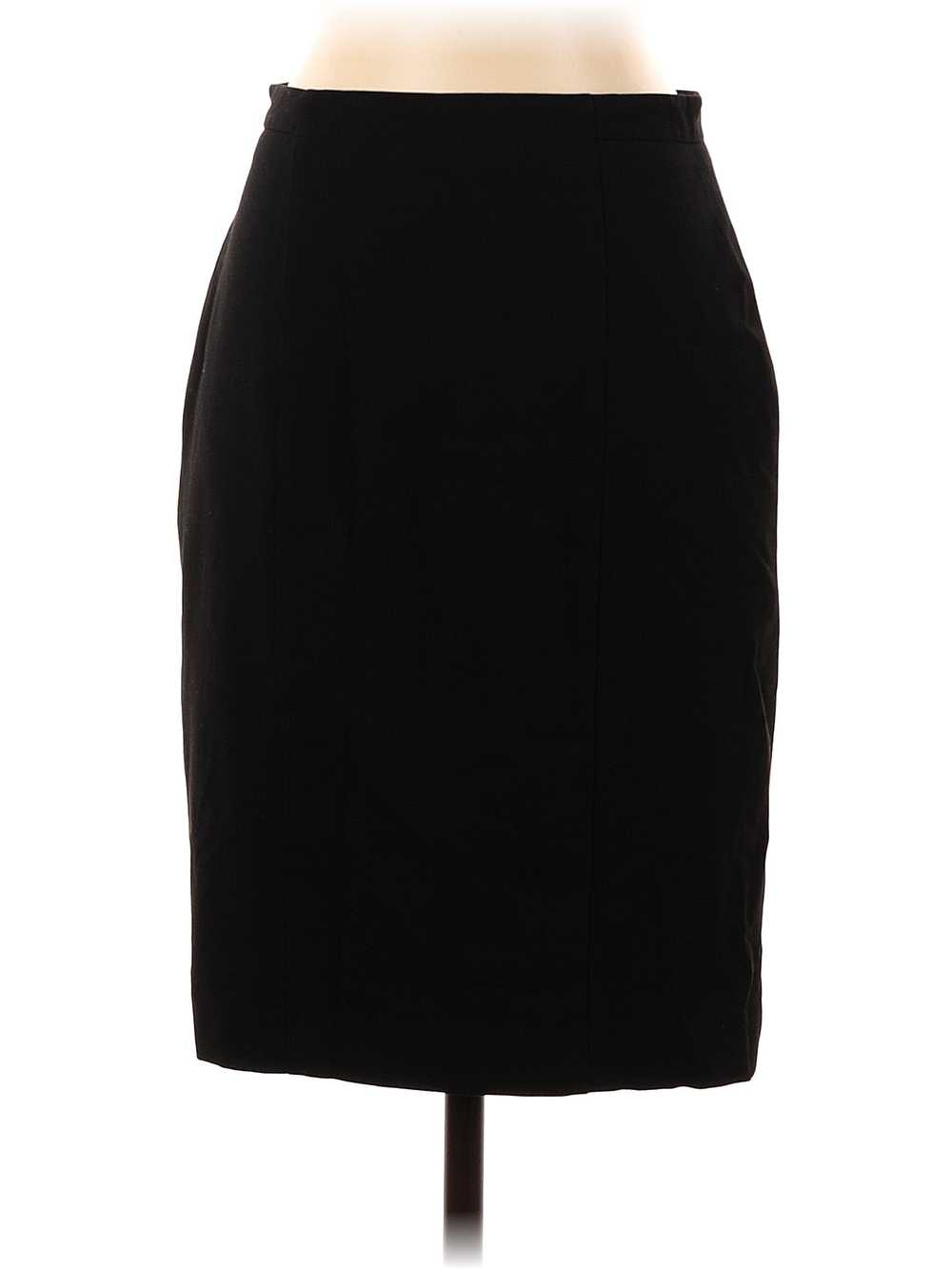 Ann Taylor Women Black Formal Skirt 2 Petites - image 1