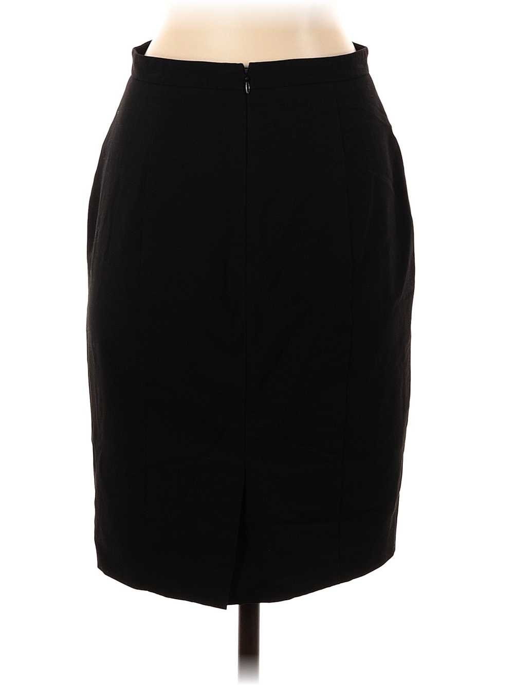 Ann Taylor Women Black Formal Skirt 2 Petites - image 2