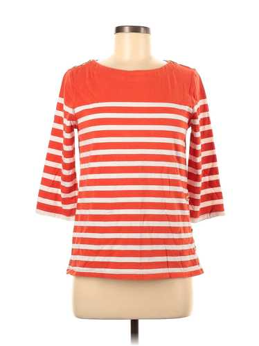 Maeve by Anthropologie Women Orange 3/4 Sleeve Top