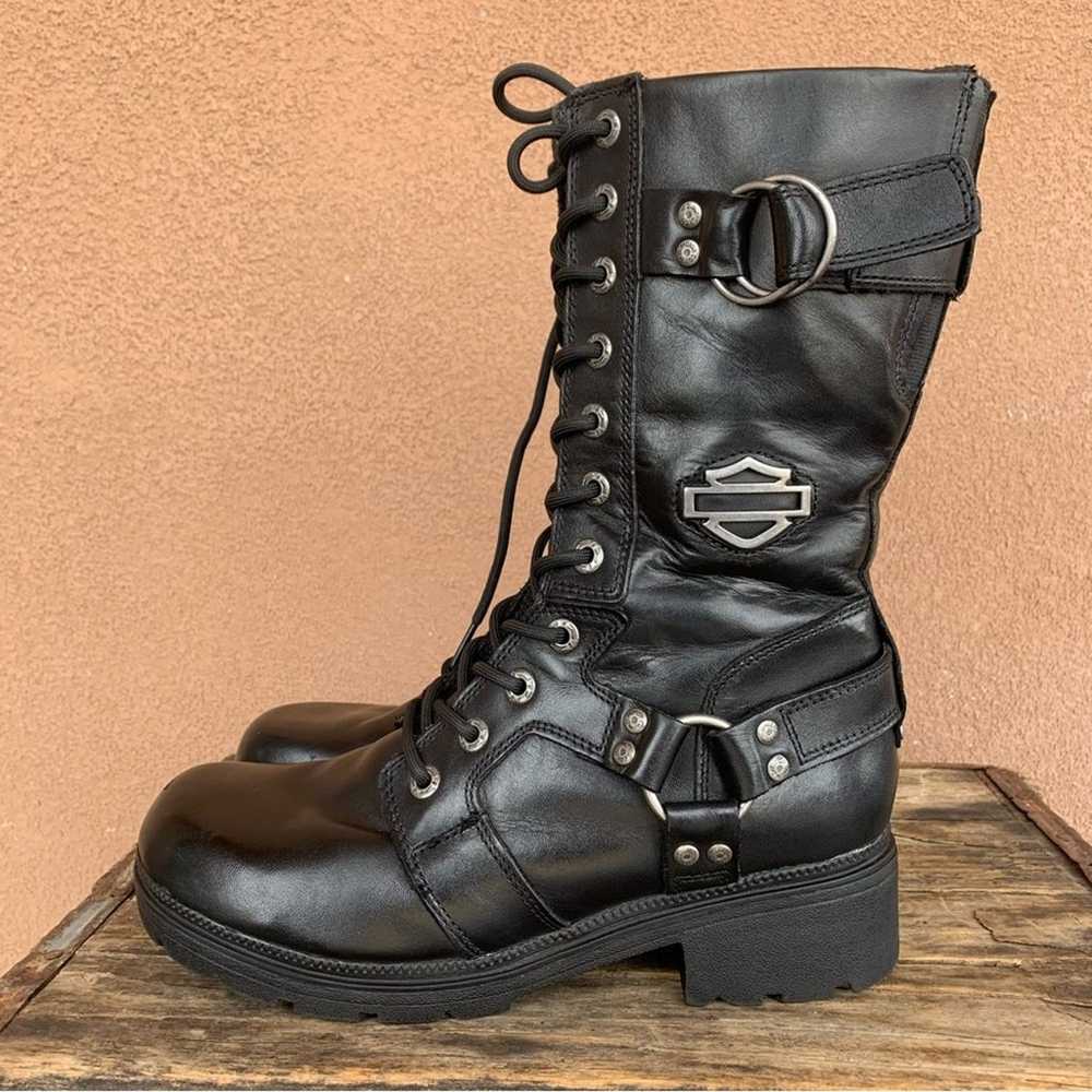 Harley-Davidson Women’s Eda Moto/Combat Boot - image 1