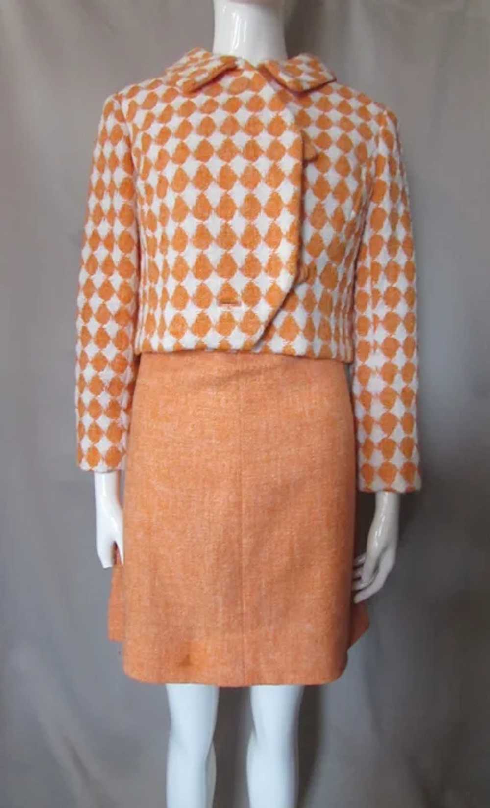 1970 Era Country Chic Sheath and Patterned Short … - image 2