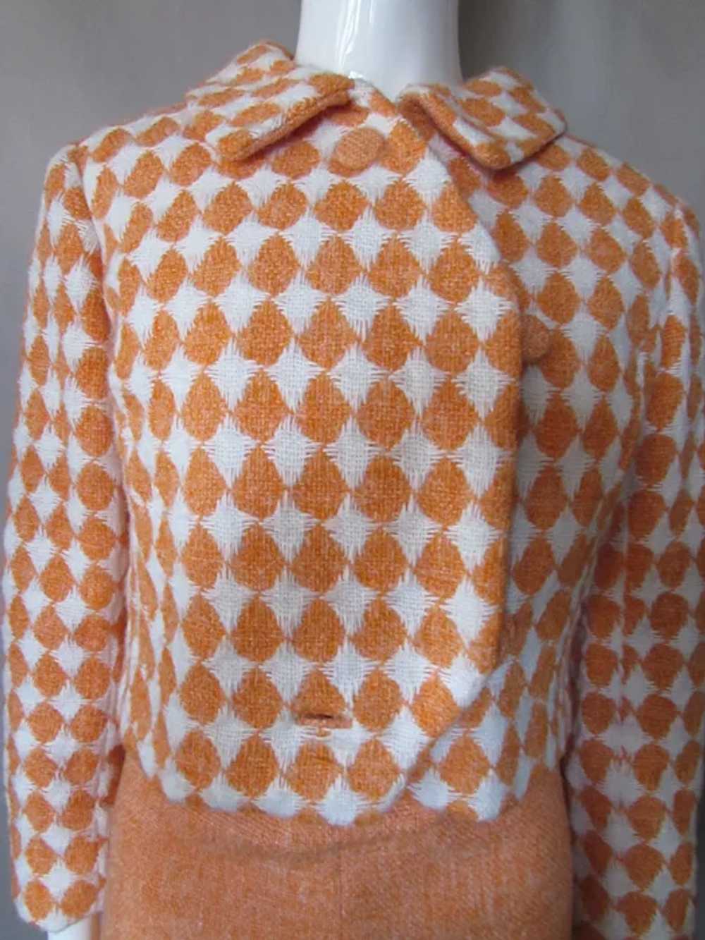 1970 Era Country Chic Sheath and Patterned Short … - image 3