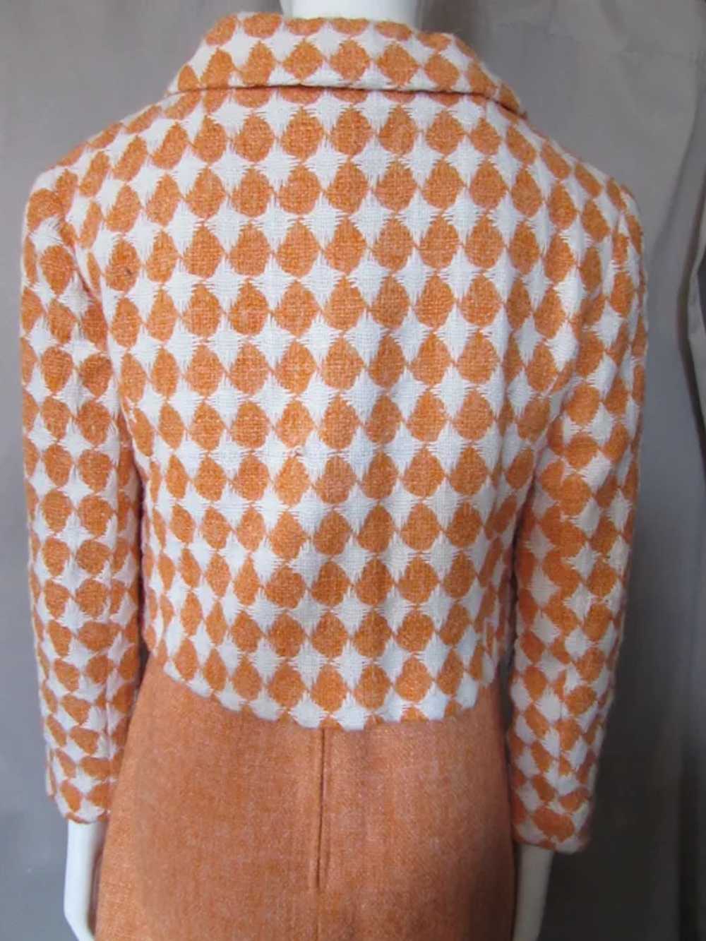 1970 Era Country Chic Sheath and Patterned Short … - image 4