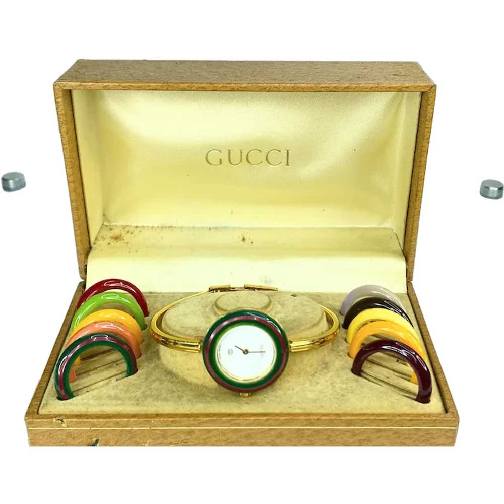 Sublime Gucci watch 11/12 vintage box Multiple co… - image 1