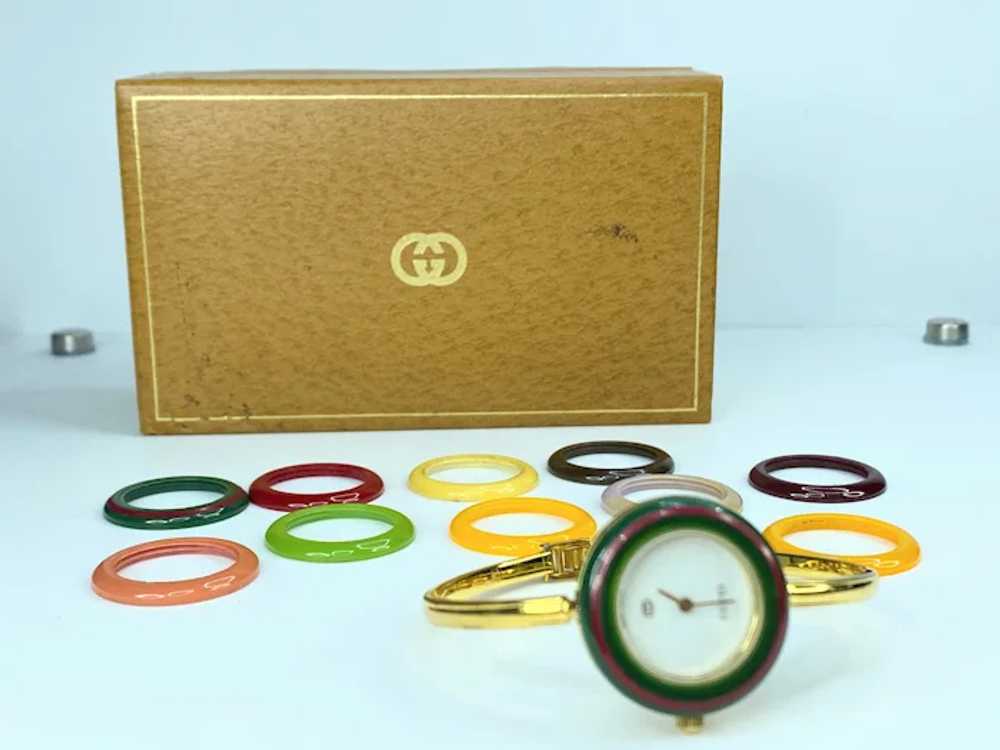 Sublime Gucci watch 11/12 vintage box Multiple co… - image 6