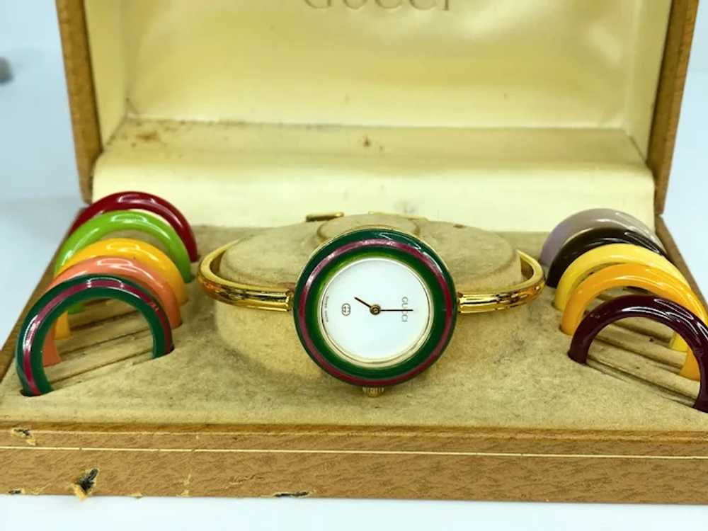 Sublime Gucci watch 11/12 vintage box Multiple co… - image 8