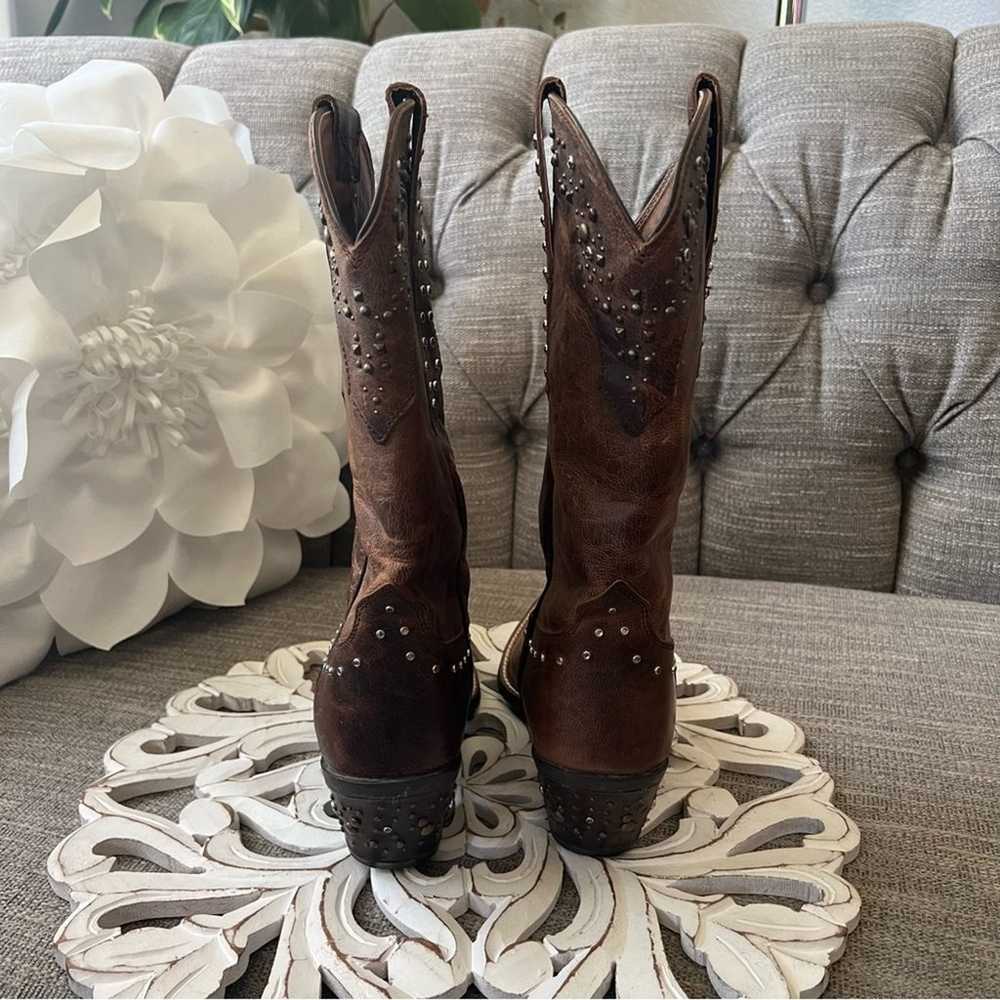 Ariat Studded Western Cowboy Boots Women’s 7.5 - image 5