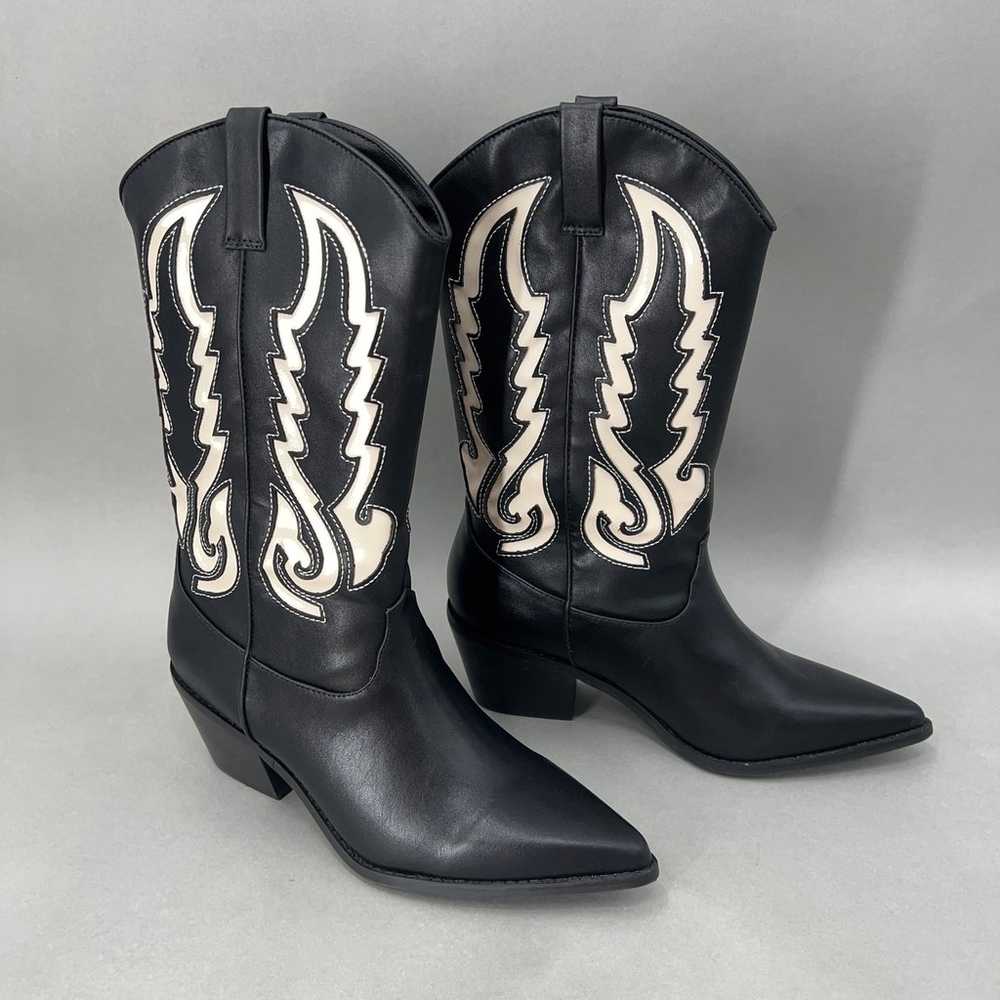 Billini Norva Black Cowboy Boots Womens 7 Western… - image 5