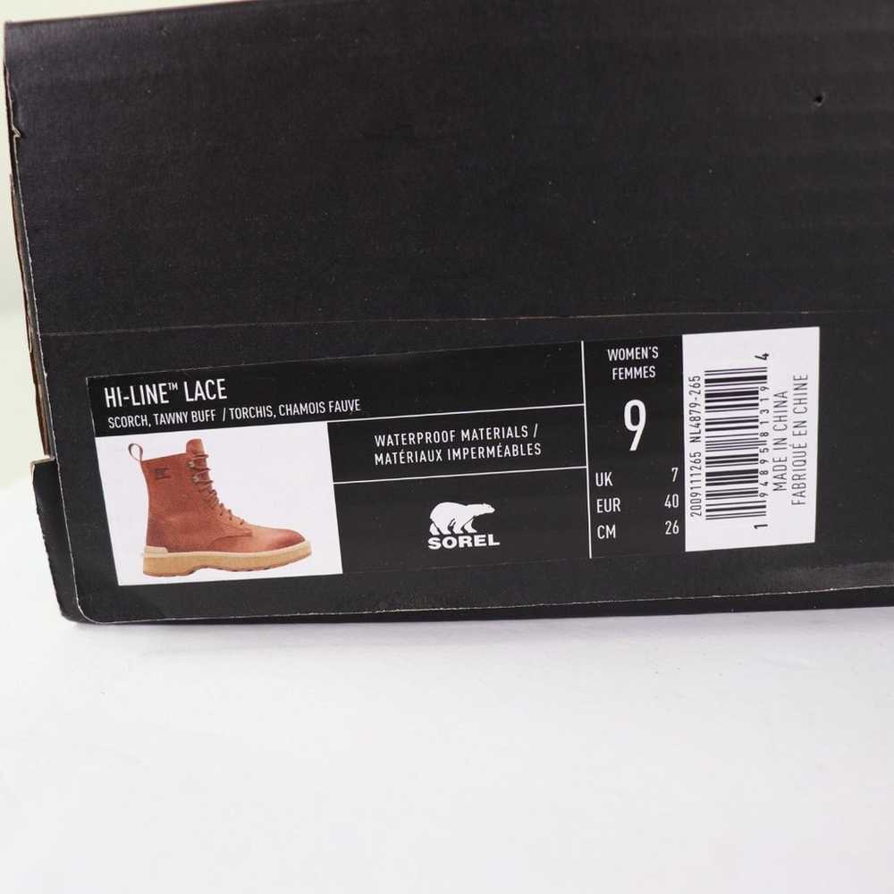 NIB Sorel Hi-Line Lace Waterproof Boots 9 - image 7