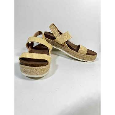 Madden Girl Espadrille Raffia Platform Sandals Sz… - image 1