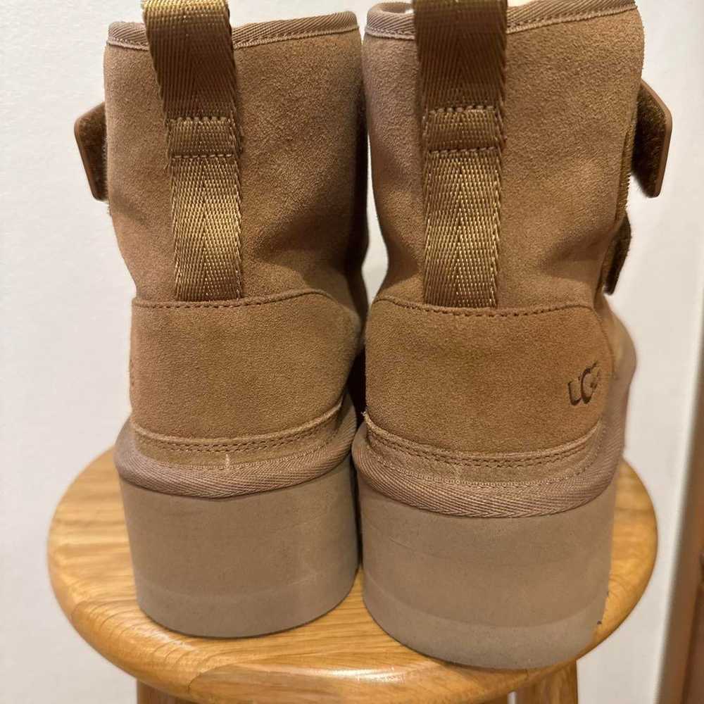 UGG Brown Platform Sheepskin Boots - image 3