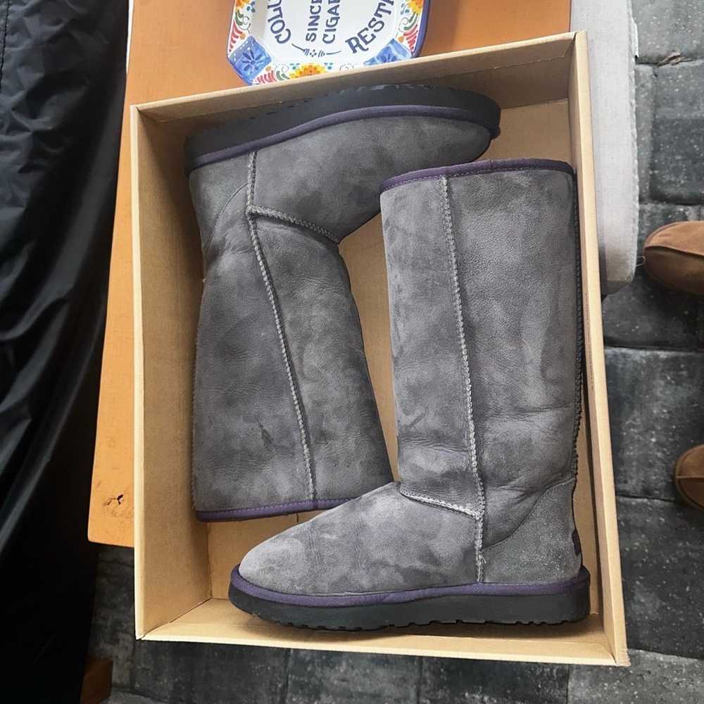 Ugg Classic tall gray boots 10 - image 10