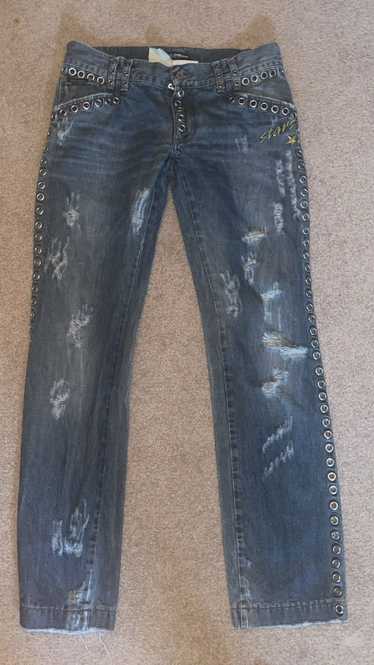 Dolce & Gabbana dolce and gabanna studded jeans