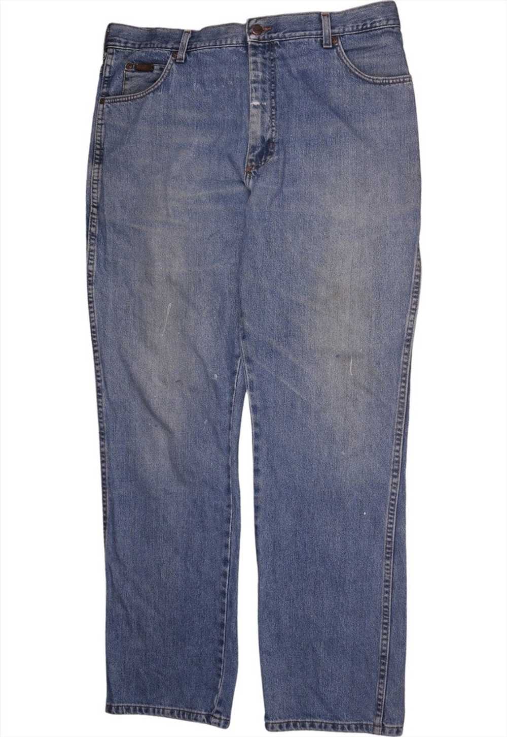 Wrangler 90's Straight Leg Baggy Trousers / Pants… - image 2