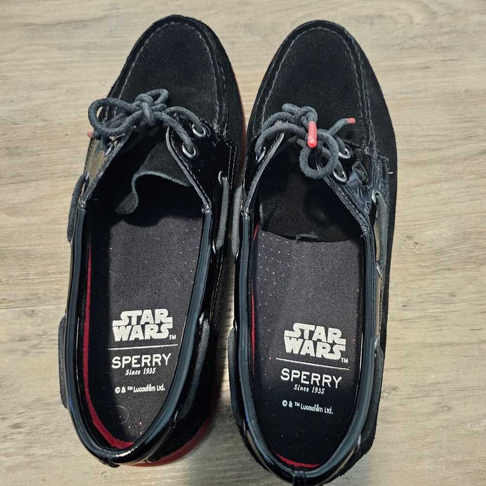 Sperry x Star Wars Flats Womens Size 7.5 Black A/… - image 3