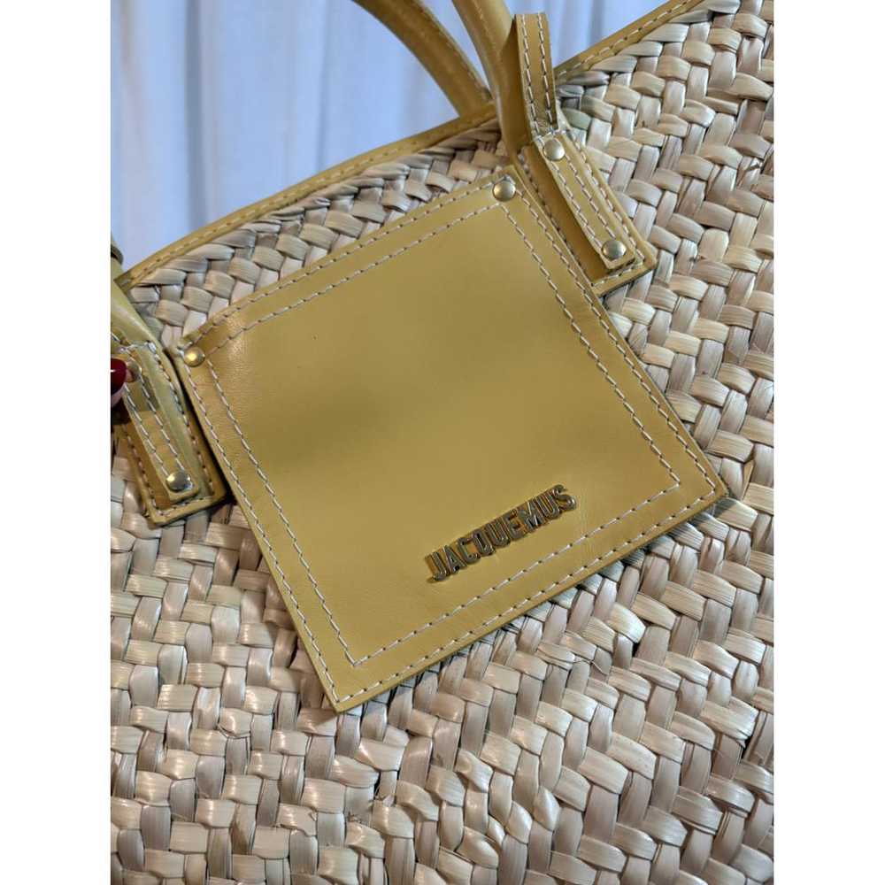 Jacquemus Le Grand Panier leather clutch bag - image 9