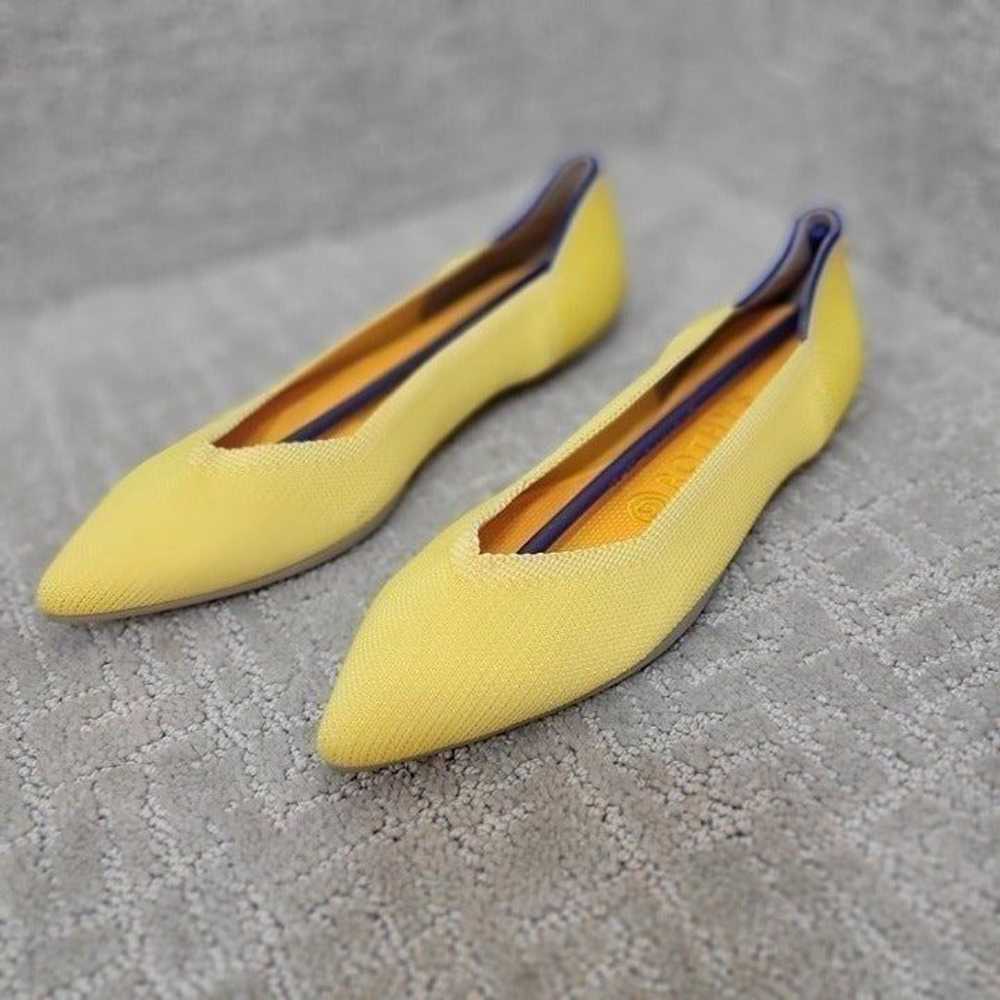 Rothys The Point Women's Size 7.5 US Yellow Sunsh… - image 2