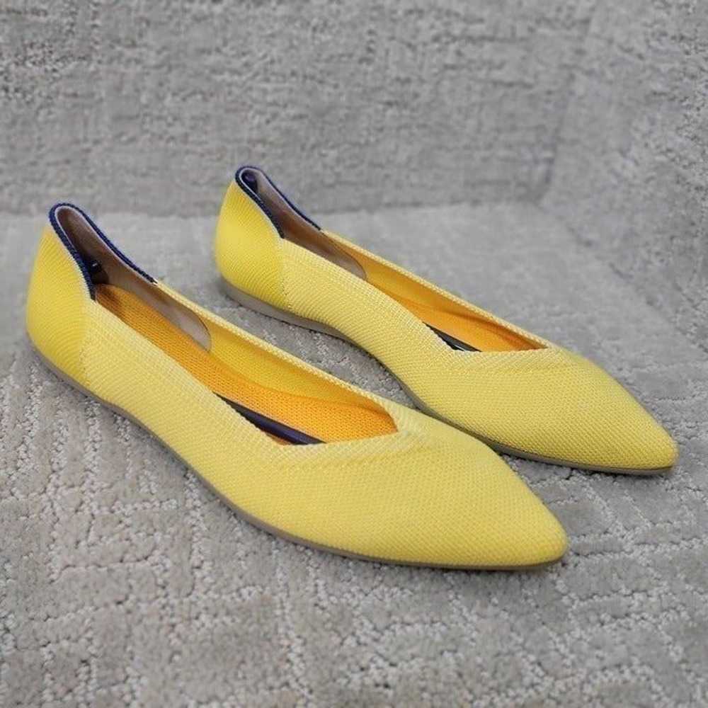 Rothys The Point Women's Size 7.5 US Yellow Sunsh… - image 5