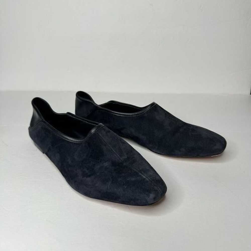 Vince navy suede flats size 8.5 - image 1