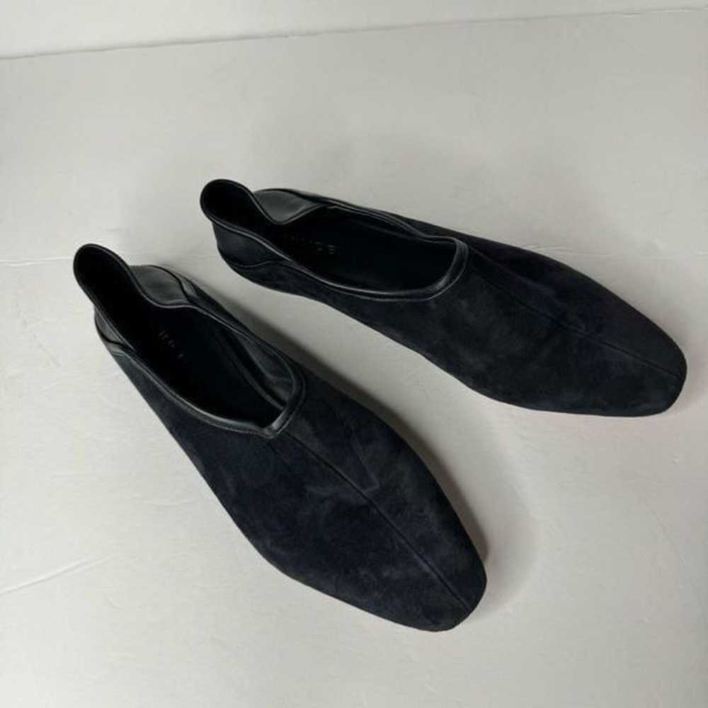 Vince navy suede flats size 8.5 - image 2