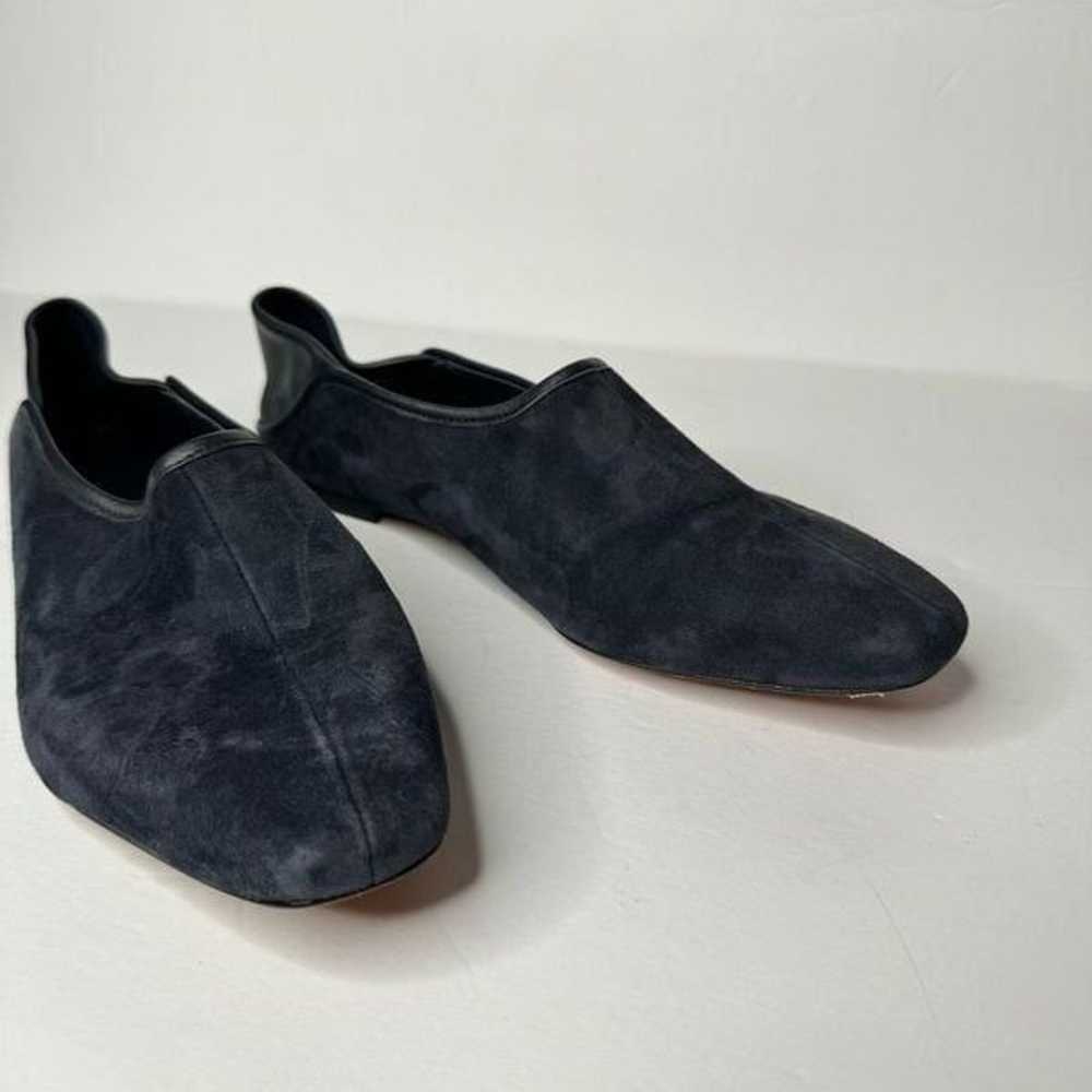 Vince navy suede flats size 8.5 - image 3