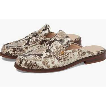 NEW COLE HAAN Lux Pinch Penny Snakeskin Embossed … - image 1