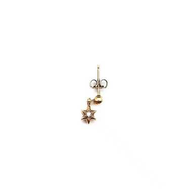 Chrome Hearts Chrome Hearts 22k Gold Diamond Drop… - image 1