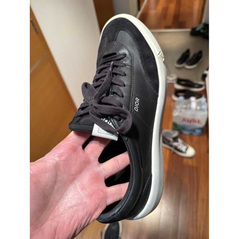 Dior Homme Leather low trainers - image 3