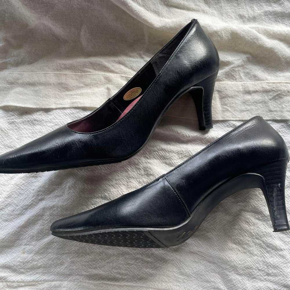 Black Pointed Toe Pumps - image 3