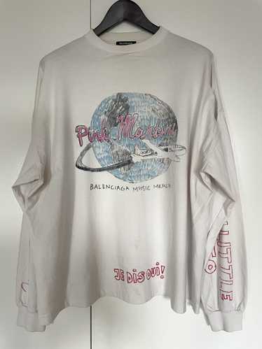 Balenciaga Balenciaga Pink Martini White Long Slee