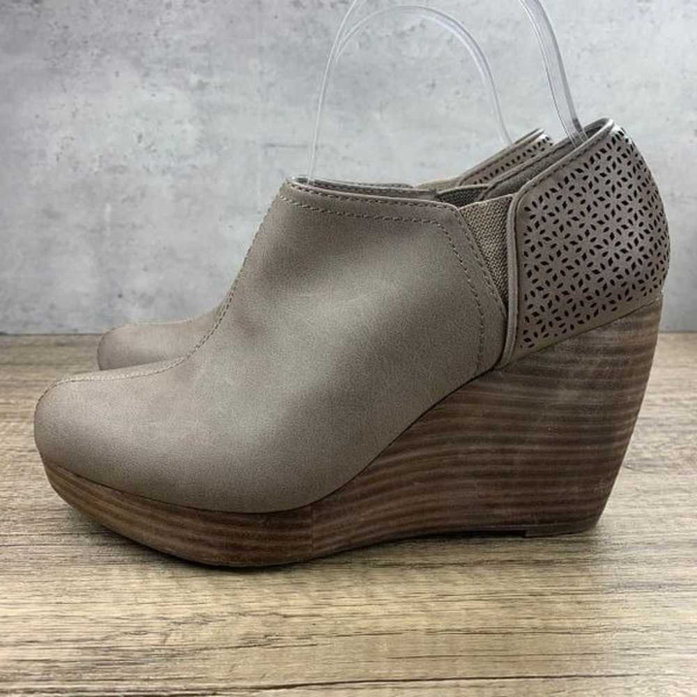 Dr. Scholls “Harlow” Wedge~Pewter Gray~Ankle Boot… - image 1