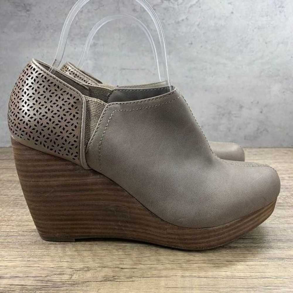 Dr. Scholls “Harlow” Wedge~Pewter Gray~Ankle Boot… - image 2