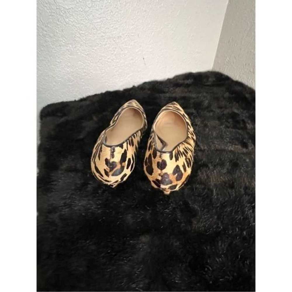 Gianni Bini Cheetah Print D' orsay Leather heels … - image 3