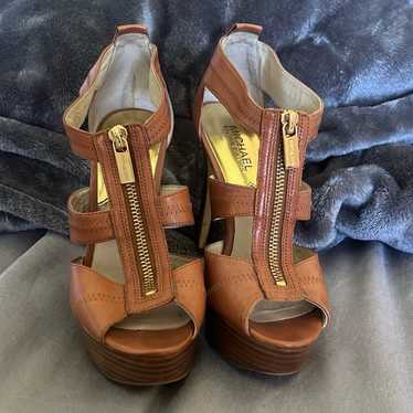 Michael Kors Camel Heels