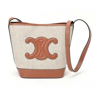 Celine CELINE Small Bucket Cuir Triomphe Bag 1137… - image 1