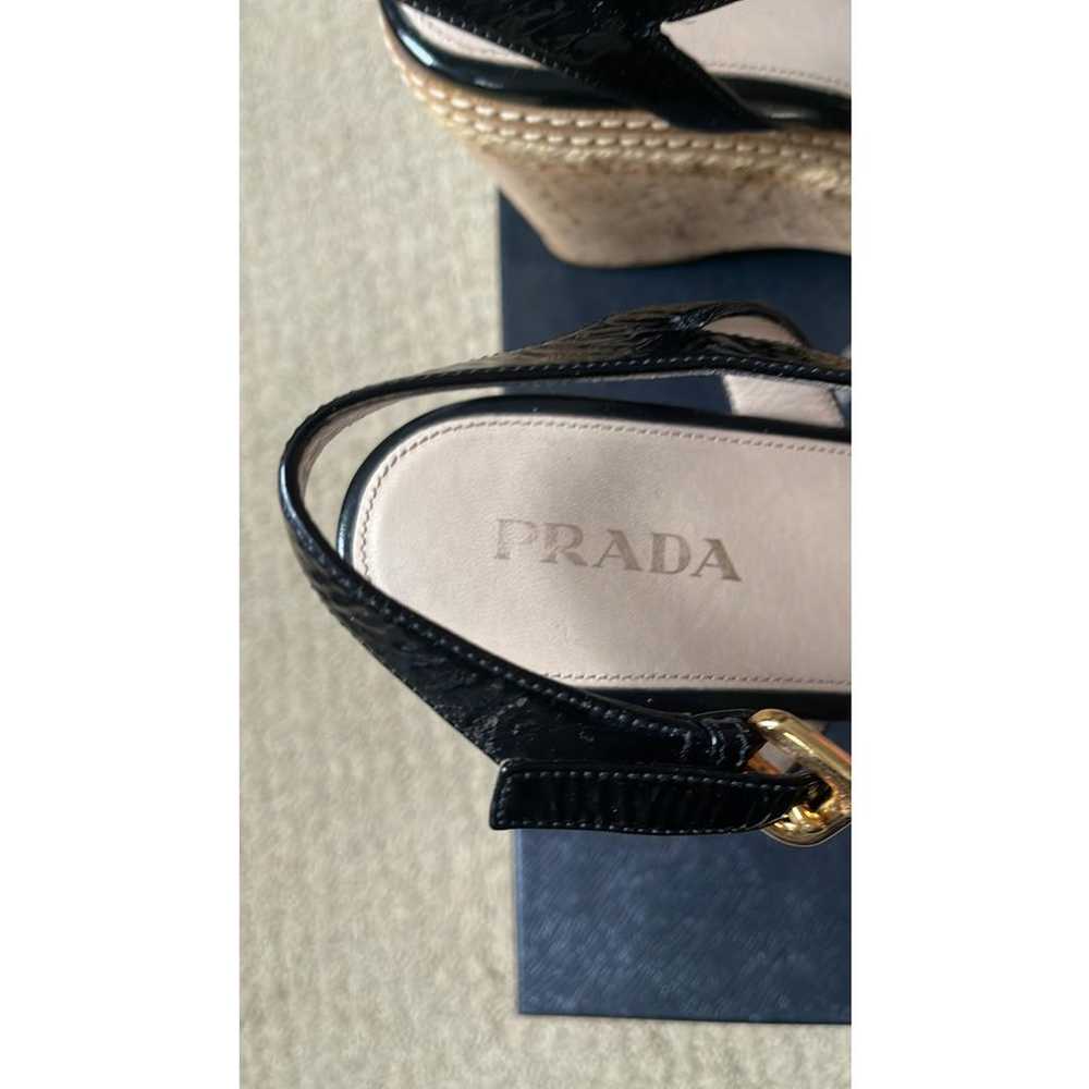 Prada Patent leather sandal - image 4