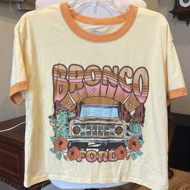 Ford Bronco Cropped T Shirt